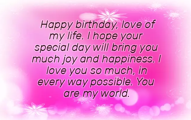 Birthday Letter For Him