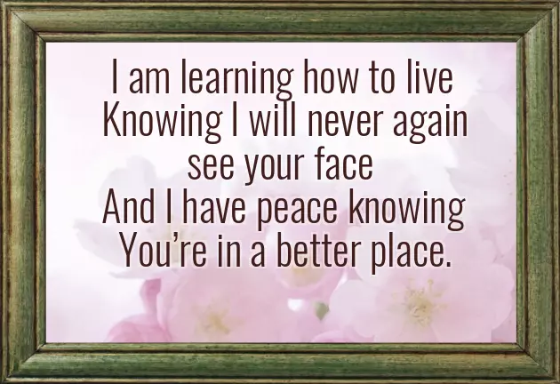 Poems For Obituary Poems For Obituary