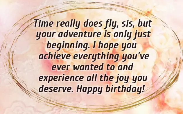 Birthday Words To Sister Birthday Words To Sister