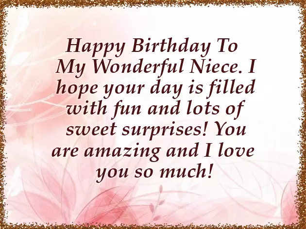 Happy Birthday To The Best Niece Ever Happy Birthday To The Best Niece Ever