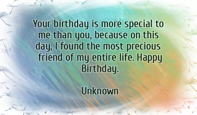 Bday Wishes For Special Person