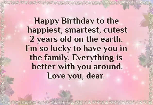 Happy 2Nd Birthday Baby Girl Quotes