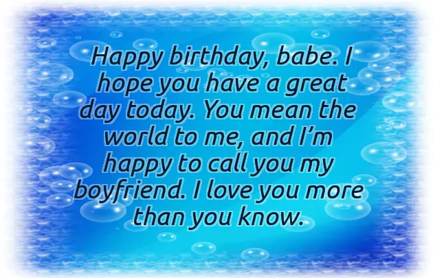 Birthday Wishes For Boyfriend Simple Birthday Wishes For Boyfriend Simple