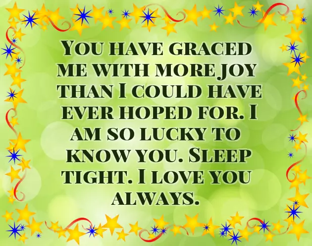 Cute Goodnight Wish Cute Goodnight Wish