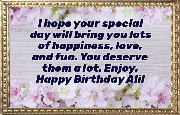 Happy Birthday Ali Bhai Wishes Happy Birthday Ali Bhai Wishes