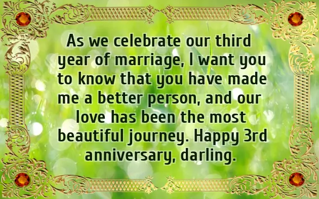 3Rd Anniversary Gift 3Rd Anniversary Gift