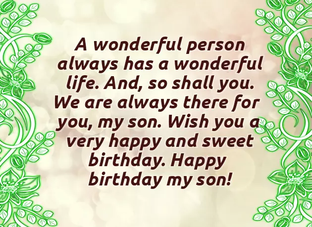 Dad Wishes To Son Dad Wishes To Son