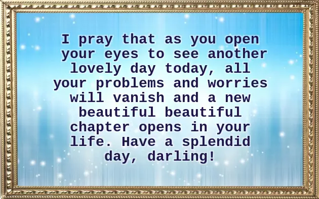 Friday Good Morning God