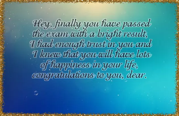 Wishing Someone For Achievement