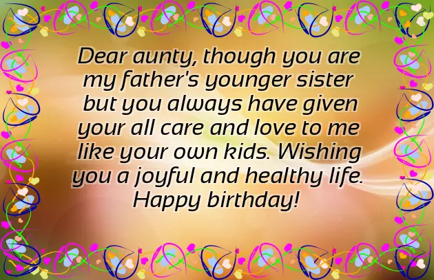 Chachi Birthday Wish Chachi Birthday Wish