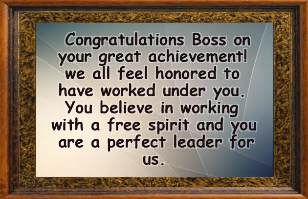 Corporate Congratulations Message Corporate Congratulations Message