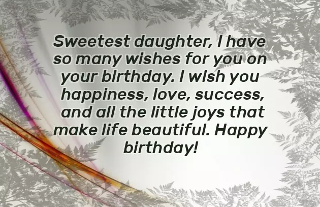 My Sweet Daughter Birthday My Sweet Daughter Birthday