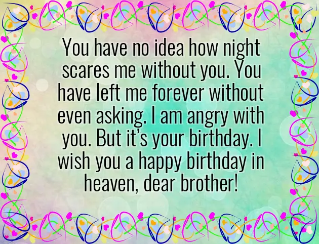 Birthday Wishes To Heaven