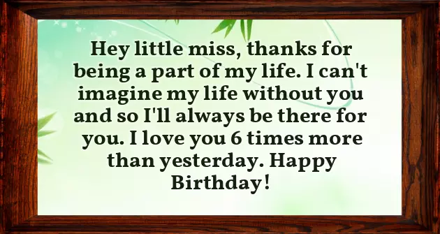 Happy Birthday Wishes For 6 Year Old Nephew