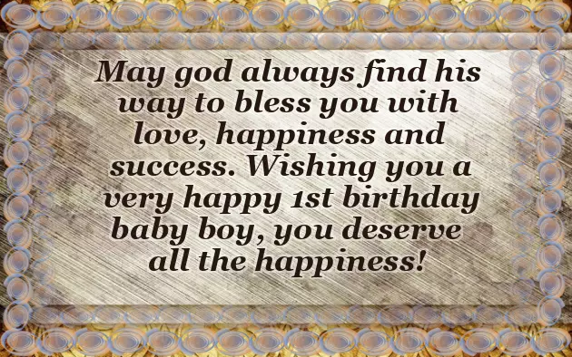 Birthday Wishes For My Little Boy