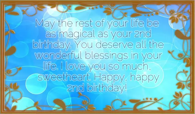 Happy 2Nd Birthday Wishes To My Granddaughter Happy 2Nd Birthday Wishes To My Granddaughter