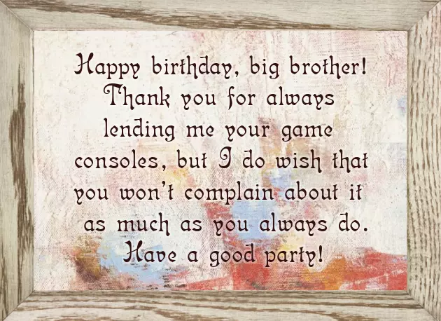 Brotherhood Birthday Quotes