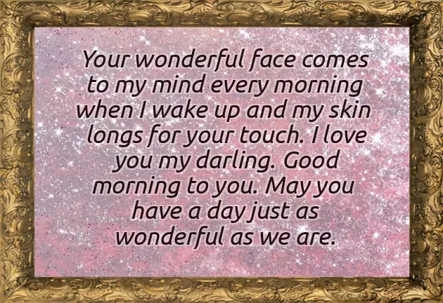 Good Morning Message For Long Distance Girlfriend