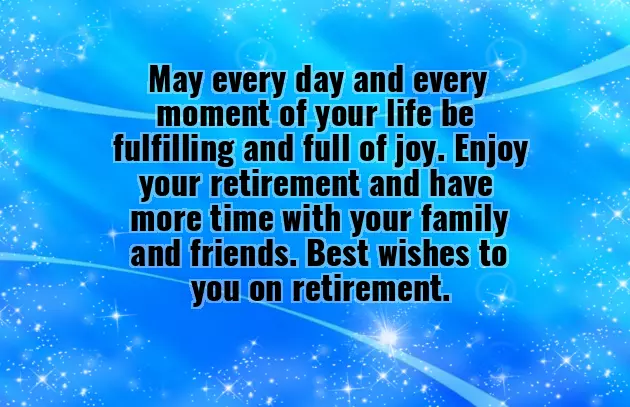 Retirement Wishes For Sister