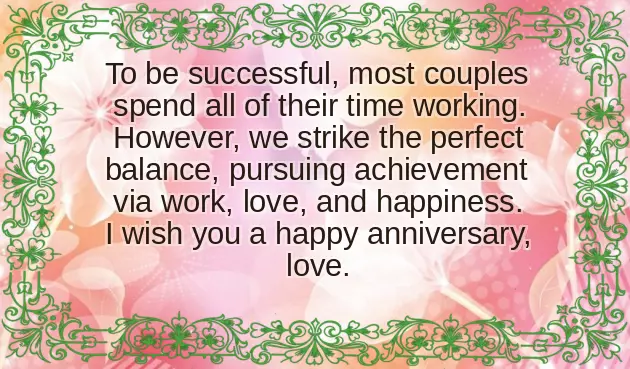 First Year Anniversary Message First Year Anniversary Message