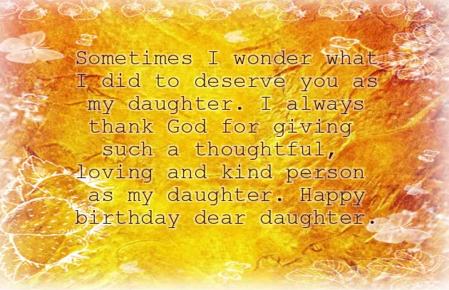 Thank You Quotes For Birthday Wishes For My Daughter Thank You Quotes For Birthday Wishes For My Daughter