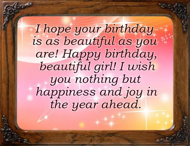 Birthday Wishes For Cute Little Girl