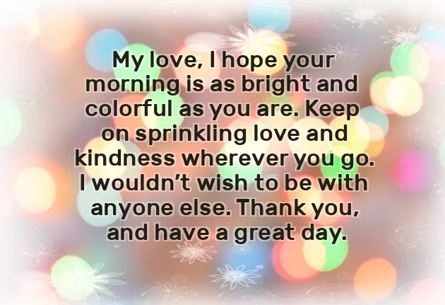 Good Morning Message To Brighten Her Day Good Morning Message To Brighten Her Day