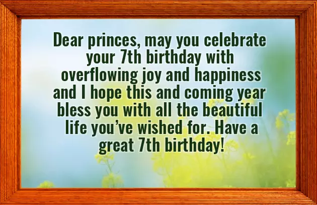 Birthday Wishes To 7 Year Old Daughter Birthday Wishes To 7 Year Old Daughter
