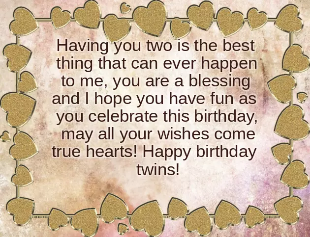 Happy Birthday Twin Boys
