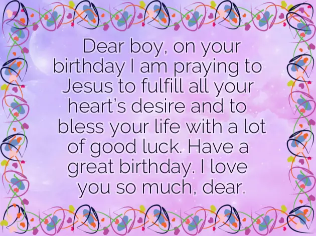Biblical Birthday Wishes For Son Biblical Birthday Wishes For Son