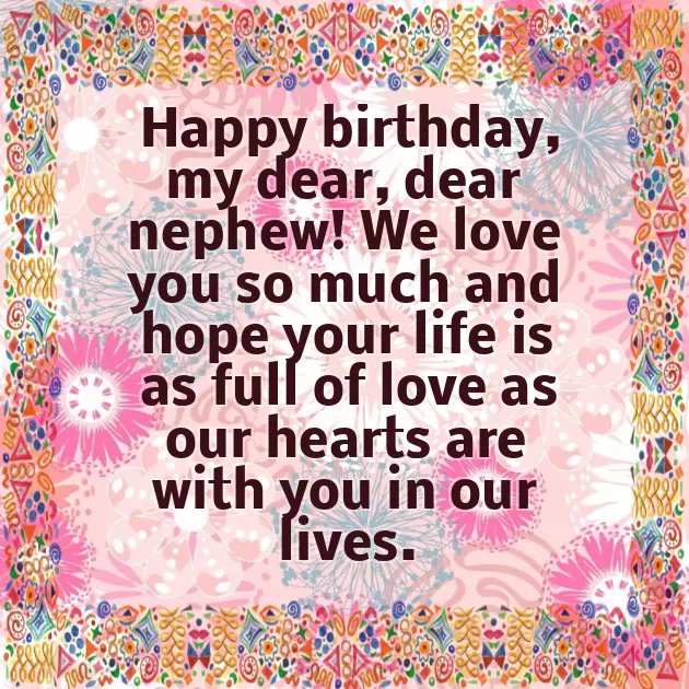 Happy Birthday Wishes To My Kid Nephew