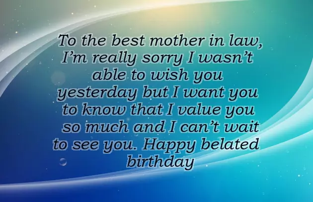 Wish Birthday Mother In Law