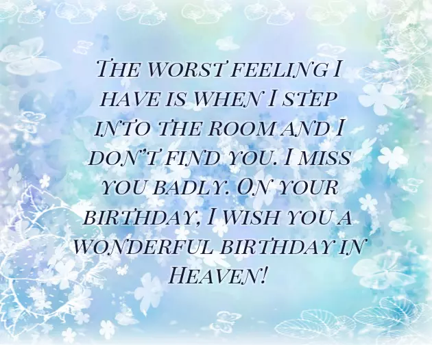 Wish Birthday For Little Sister