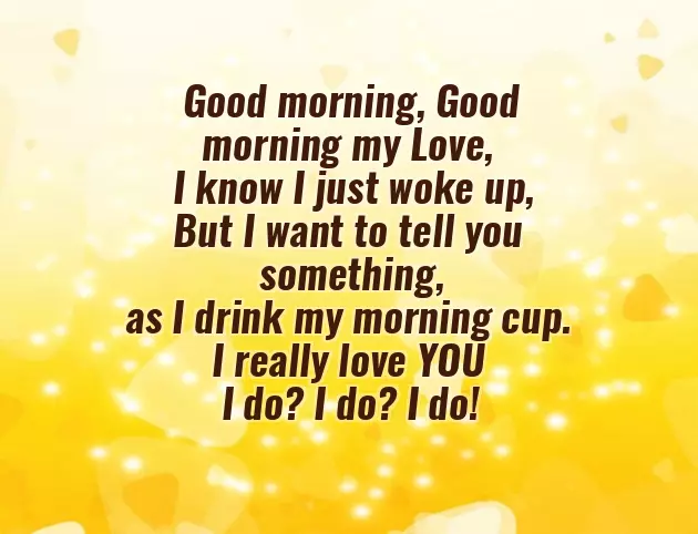 Sweet Good Morning Poems For Her Sweet Good Morning Poems For Her