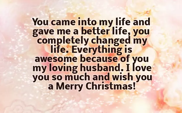 Merry Christmas To My Husband Quotes Merry Christmas To My Husband Quotes