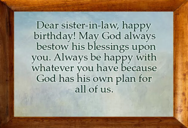 Birthday Wishes For Sali Sahiba