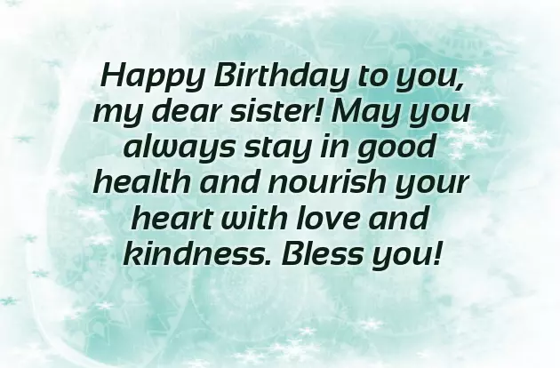 Hbd To Sister Hbd To Sister