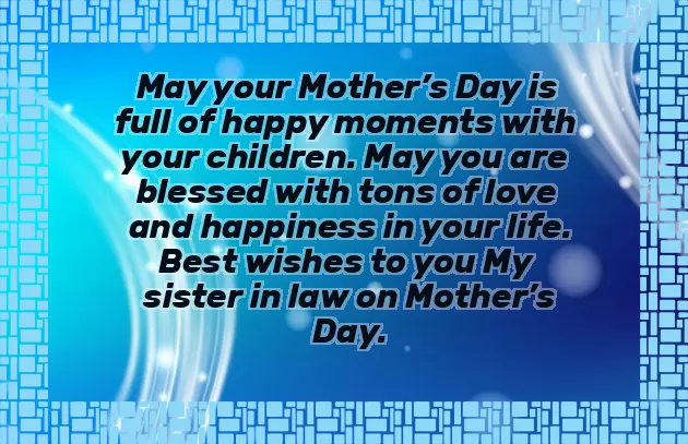 Mothers Day Greetings For Sister In Law