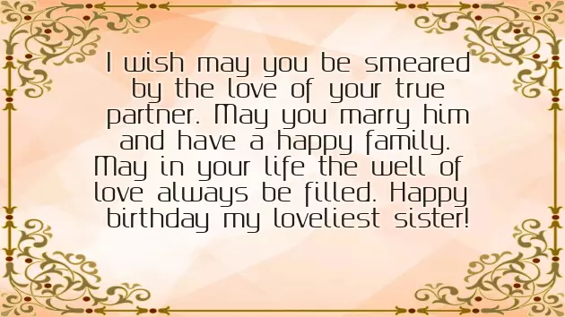 My Dear Sister Birthday Wishes My Dear Sister Birthday Wishes