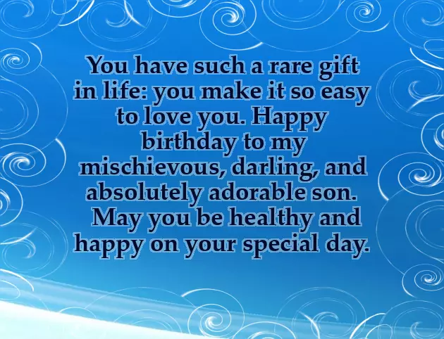 Birthday Wishes To An Adult Son