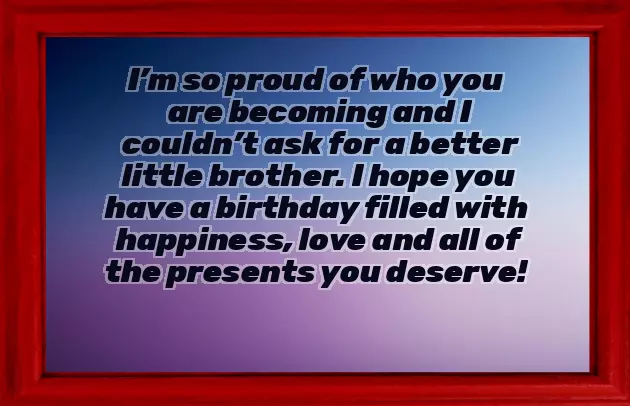 Little Brother Birthday Little Brother Birthday