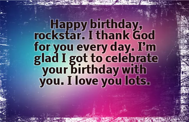 Birthday Wishes For Him With Love