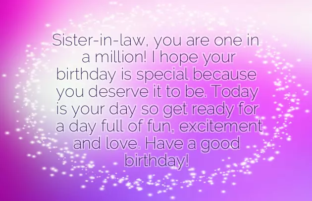 Sister In Law Funny Birthday Wishes Sister In Law Funny Birthday Wishes