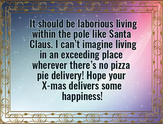 Funny Christmas Messages For Friends