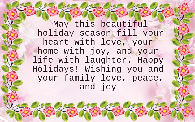 Wishing You And Your Family Wishing You And Your Family