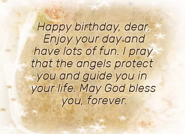 Birthday Wishes To Man Of God