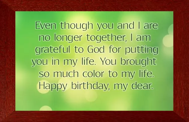 Happy Birthday Quotes To My Ex Girlfriend Happy Birthday Quotes To My Ex Girlfriend