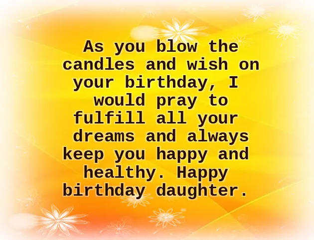 Greetings For A Daughter