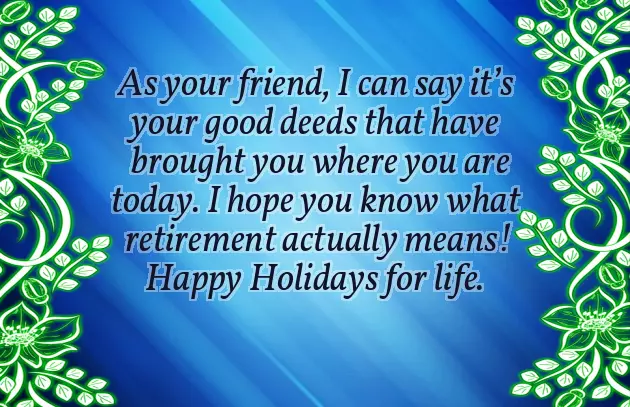 Retirement Greeting Words Retirement Greeting Words