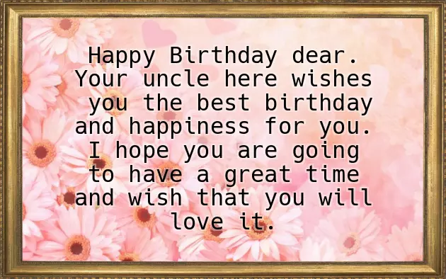 Birthday Wishes On Nephew Birthday Wishes On Nephew